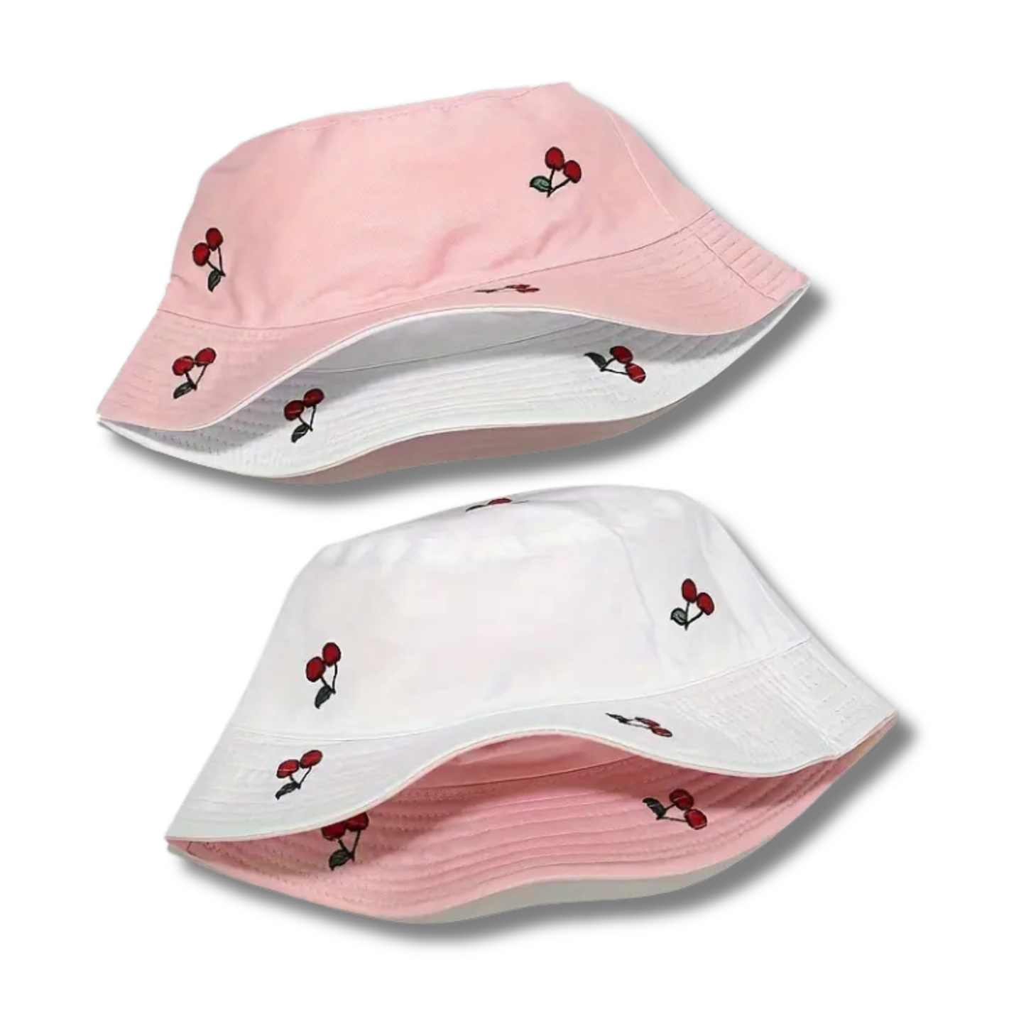 Bob Femme Brodé de cerises