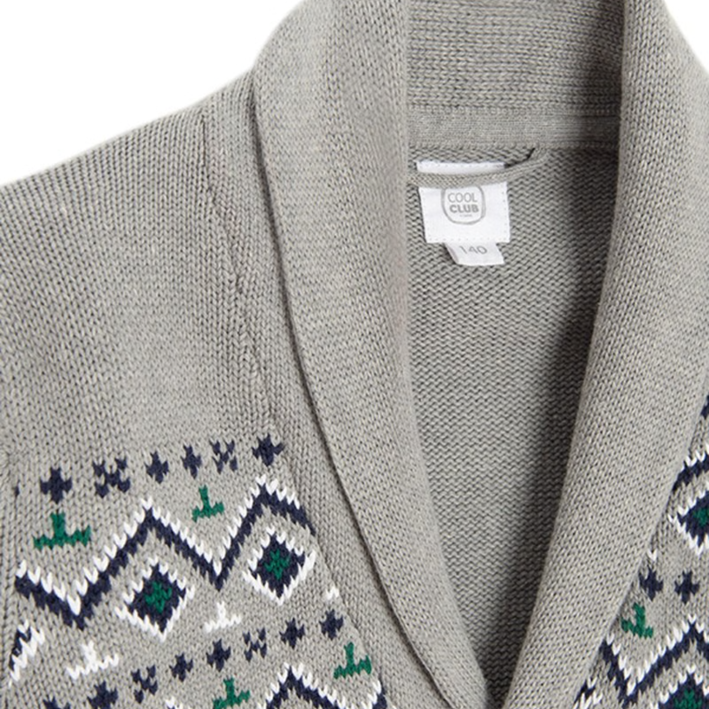 COOL CLUB - Gilet - Gris chiné
