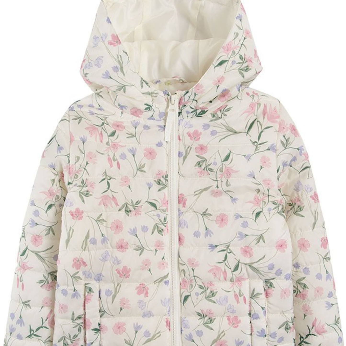 COOL CLUB - Parka 2 en 1 - Vert clair et écru