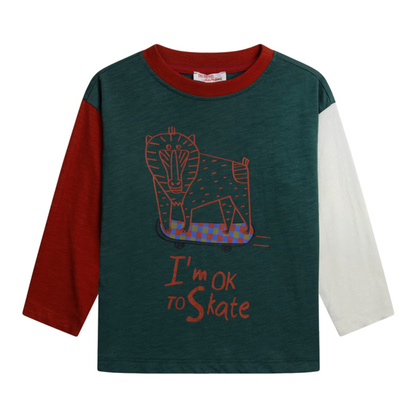 DU PAREIL...AU MEME - T-shirt - Vert foncé