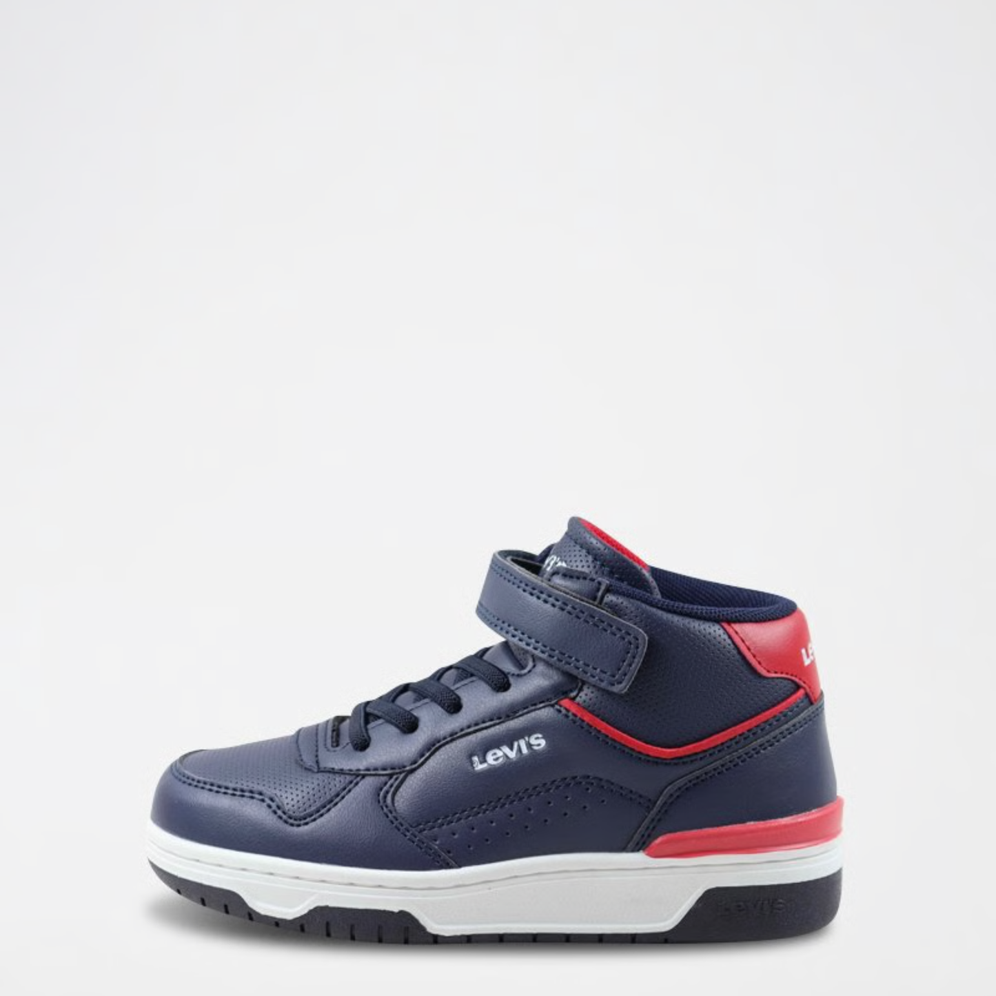 LEVI'S® - Baskets montantes Kid - Bleu foncé et rouge