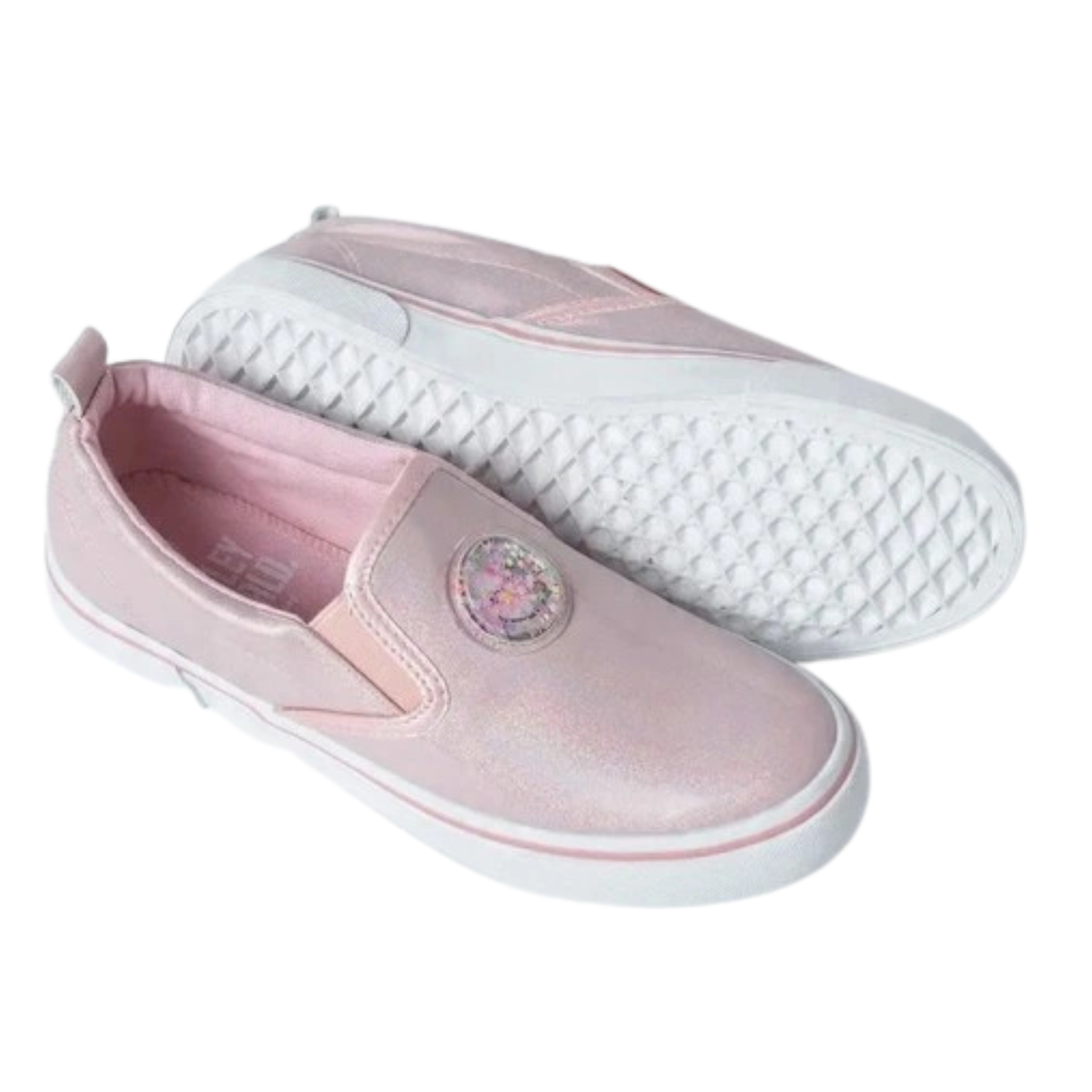 COOL CLUB – BASKETS SLIP-ON ROSES POUR FILLE