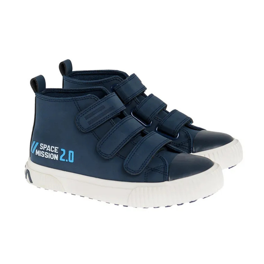 Baskets Montantes Nasa Bleu Marine - Cool Club