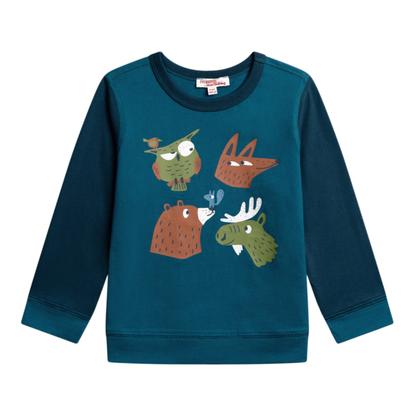 DU PAREIL...AU MEME - T-shirt - Bleu canard