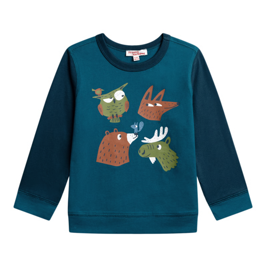 DU PAREIL...AU MEME - T-shirt - Bleu canard