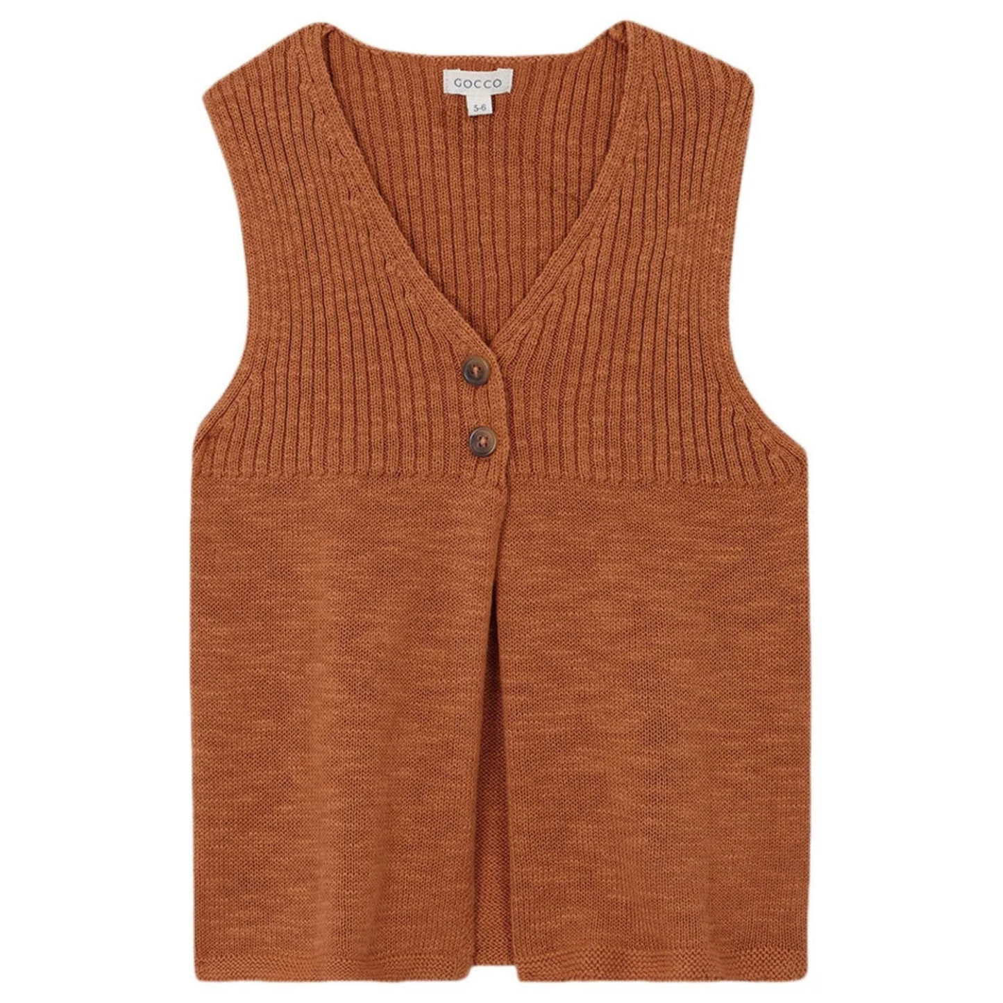 GOCCO - Gilet Marron