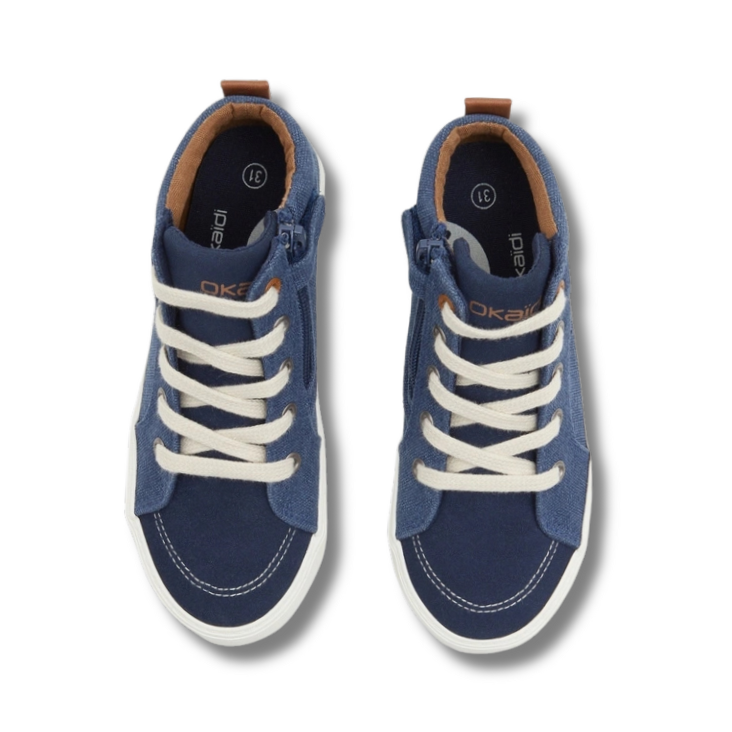 OKAÏDI-TENNIS MONTANTES BLEU MARINE -ORIGINAL-