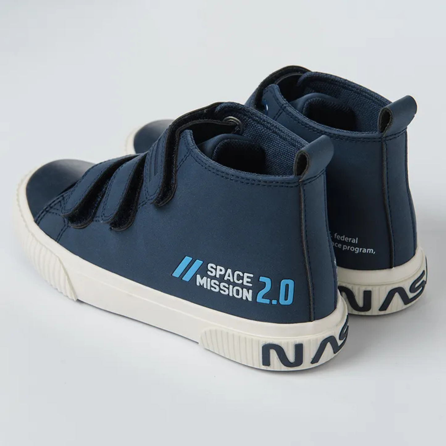 Baskets Montantes Nasa Bleu Marine - Cool Club