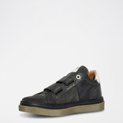 PRIMIGI - Baskets en cuir Hula - Noir