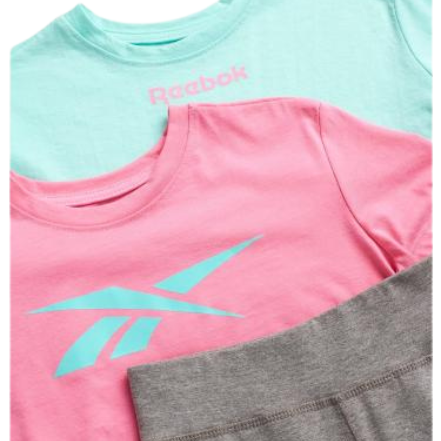 REEBOK-ENSEMBLE LEGGINGS ACTIFS FILLE – 3 PIÈCES PERFORMANCE-ORIGINAL-