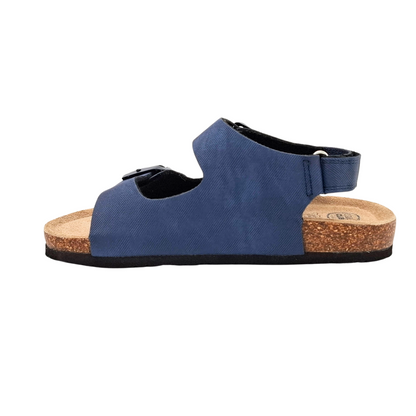 SANDALES PLATES EN SIMILI CUIR POUR GARÇON-COOL CLUB