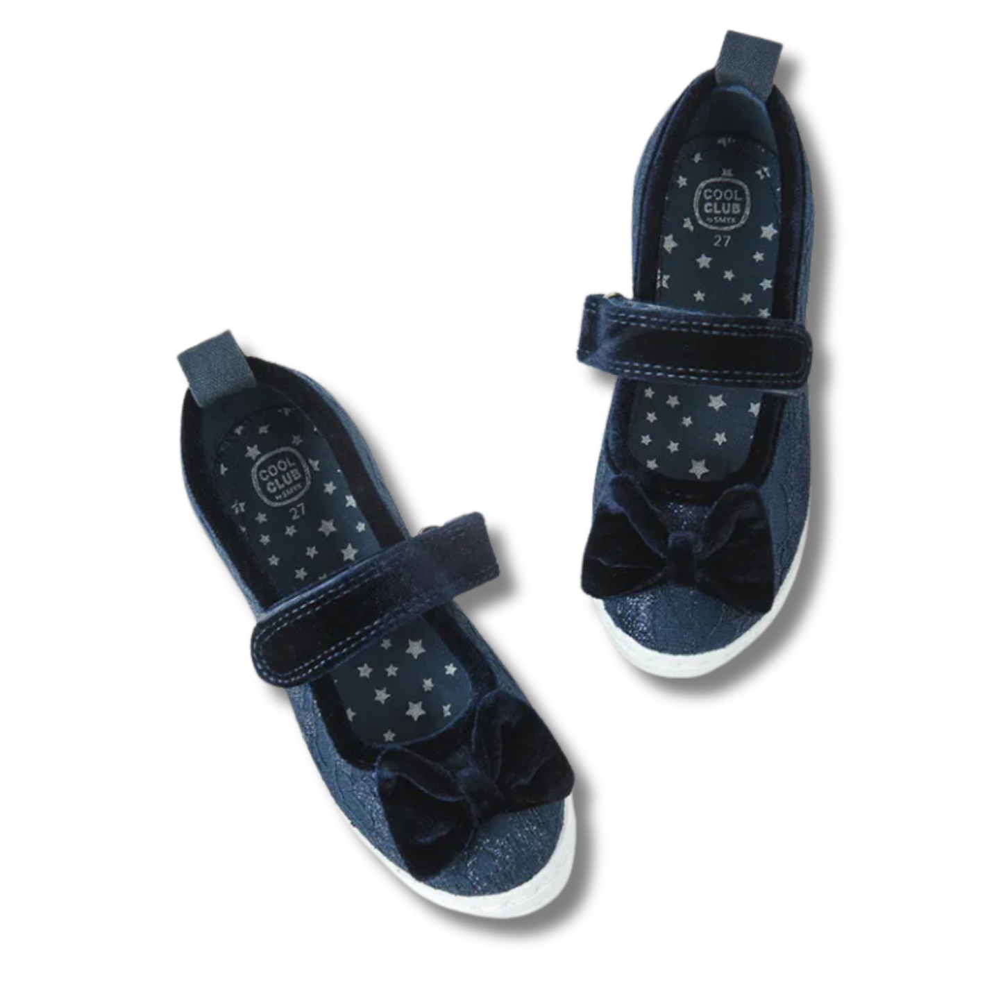 CHAUSSONS FILLE BLEU MARINE-COOL CLUB