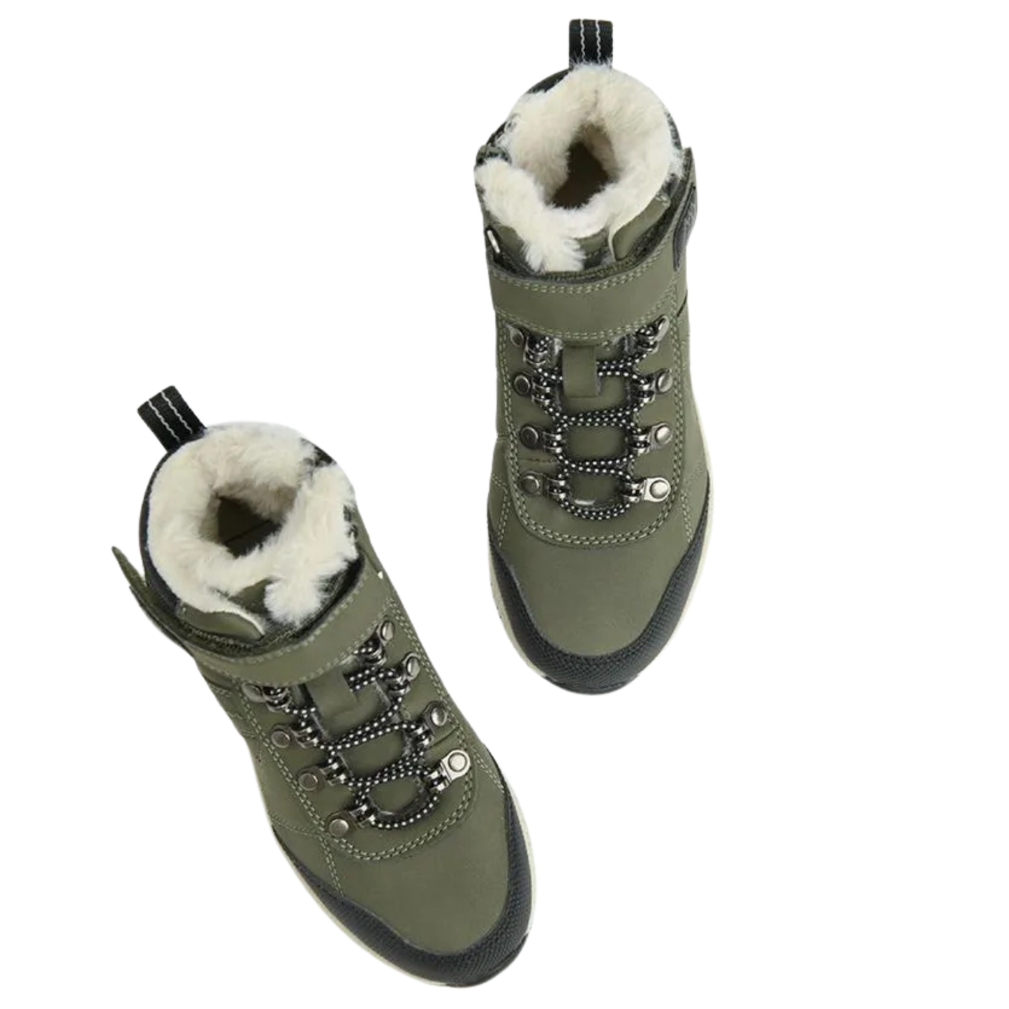 COOL CLUB - BOOTS FOURRÉS - KAKI