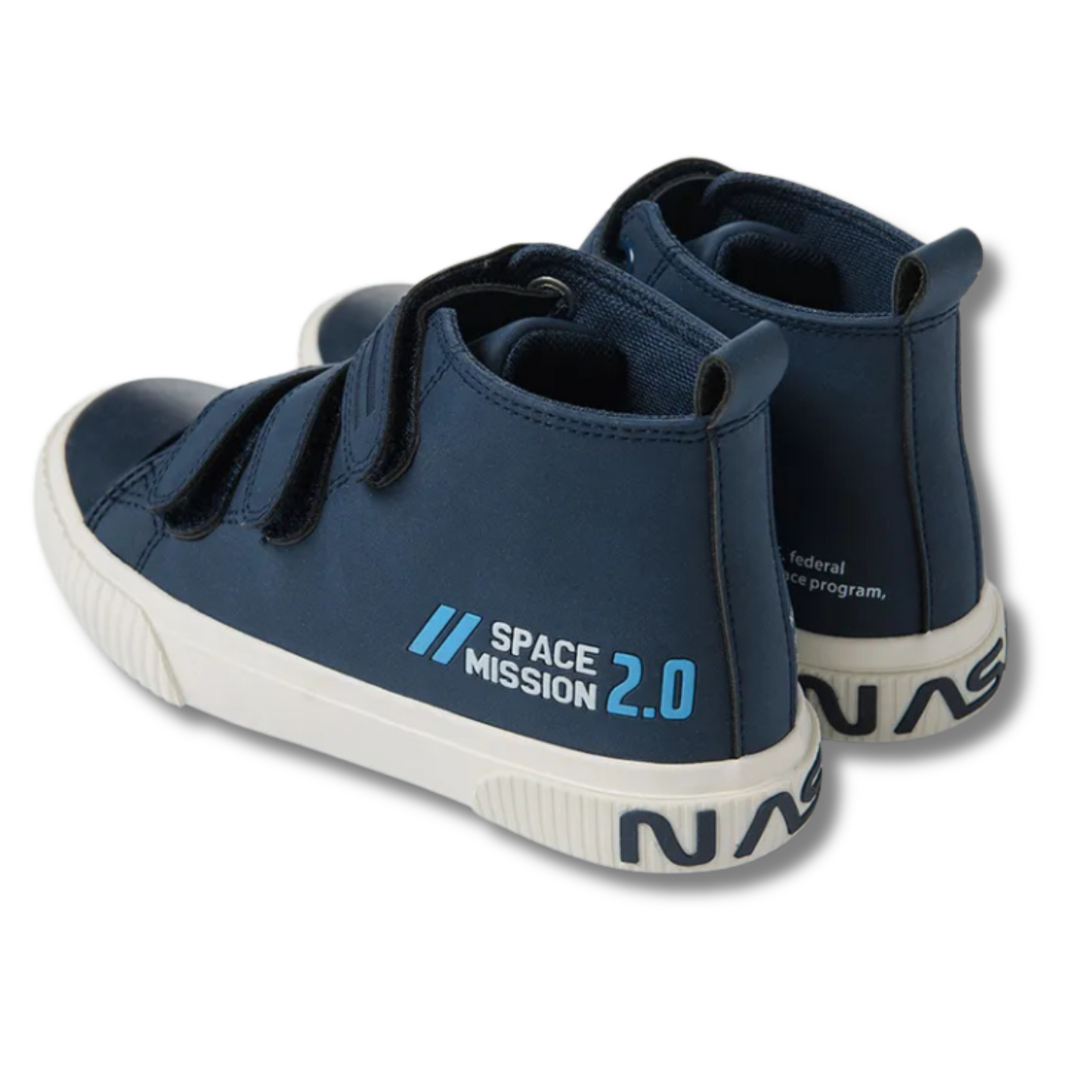 COOL CLUB-BASKETS MONTANTES NASA BLEU MARINE-ORIGINAL-