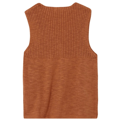 GOCCO - Gilet Marron
