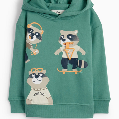 SWEAT À CAPUCHE-C&A-ORIGINAL-