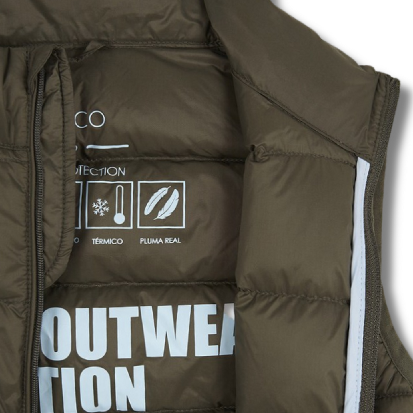 DOUDOUNE DUVET KAKI-GOCCO