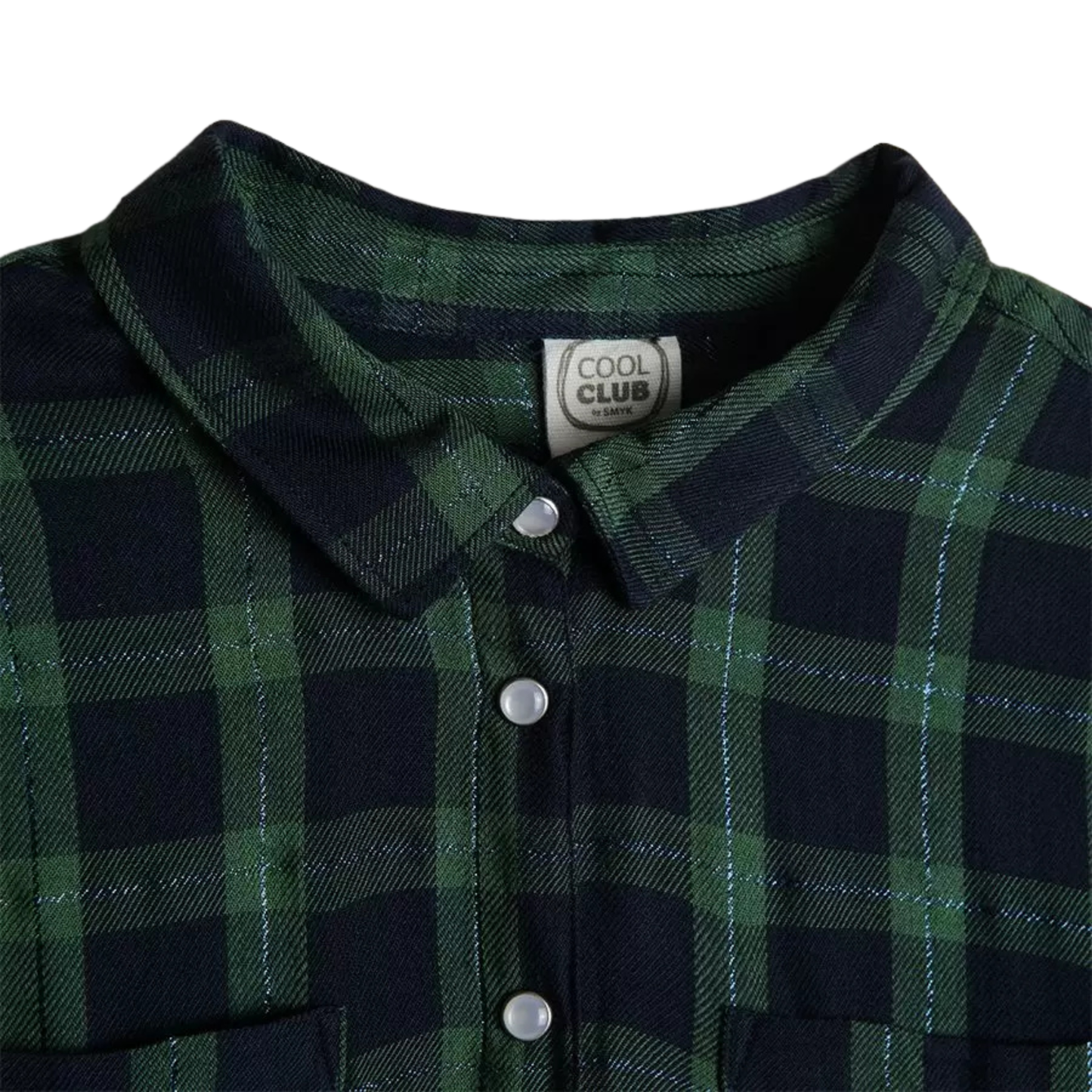 COOL CLUB – CHEMISE FILLE À CARREAUX-ORIGINALE-