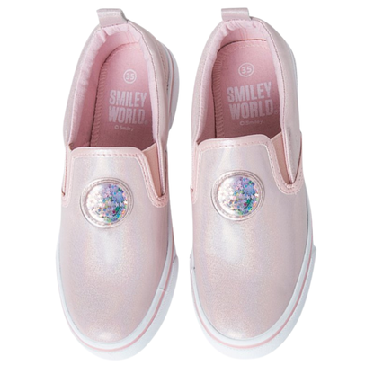 COOL CLUB – BASKETS SLIP-ON ROSES POUR FILLE