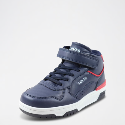 LEVI'S® - Baskets montantes Kid - Bleu foncé et rouge