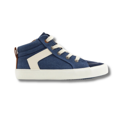 OKAÏDI-TENNIS MONTANTES BLEU MARINE -ORIGINAL-