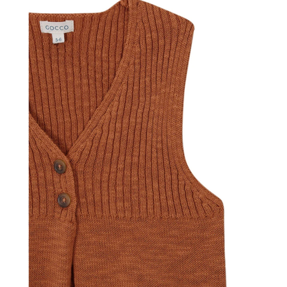 GOCCO - Gilet Marron