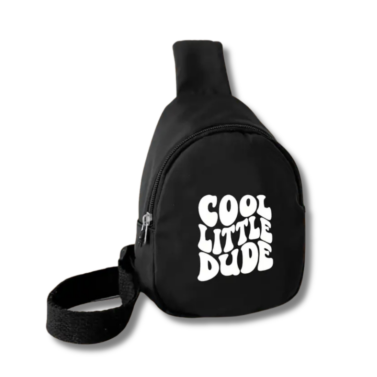 CHAPEAU BUCKET ET SAC À BANDOULIÈRE "COOL LITTLE DUDE" POUR ENFANTS