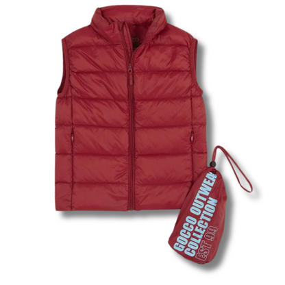 DOUDOUNE DUVET BORDEAUX-GOCCO