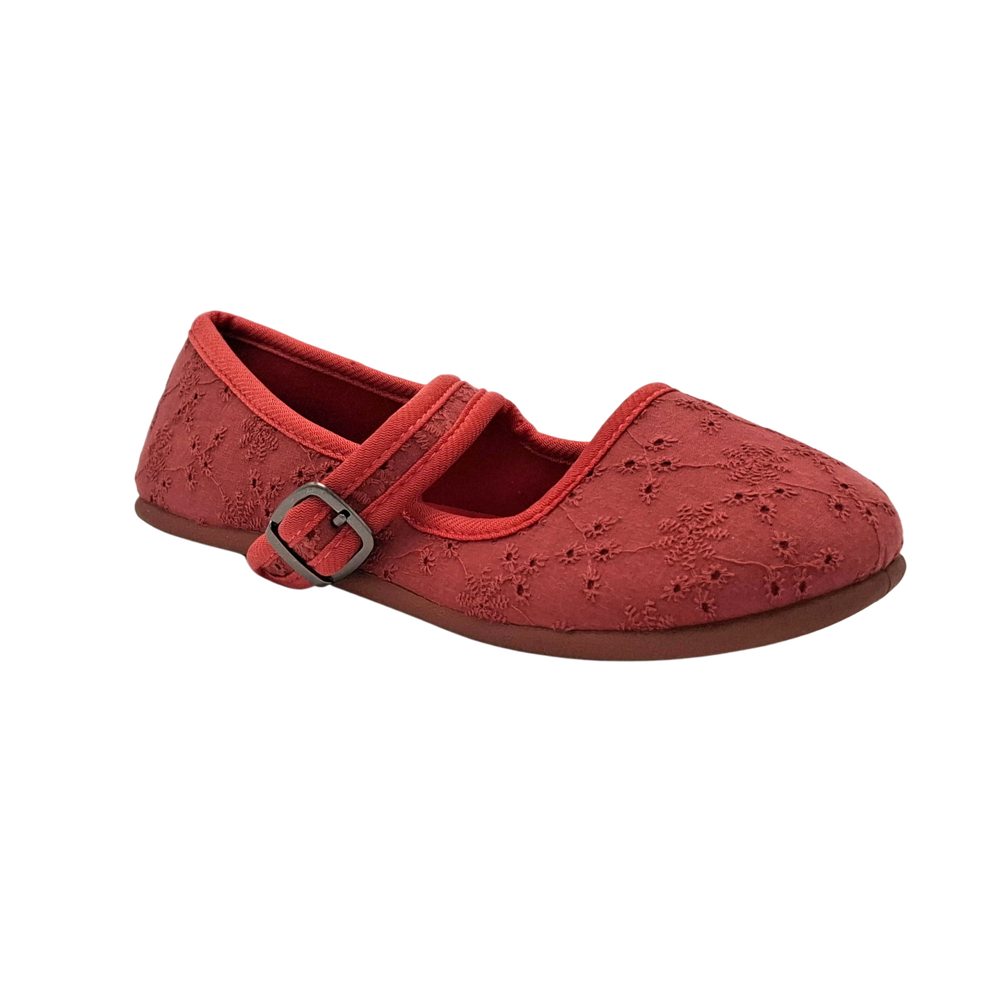 BABIES FILLE UNIES EN DENTELLE ANGLAISE ROSE BALLERINES GEMO