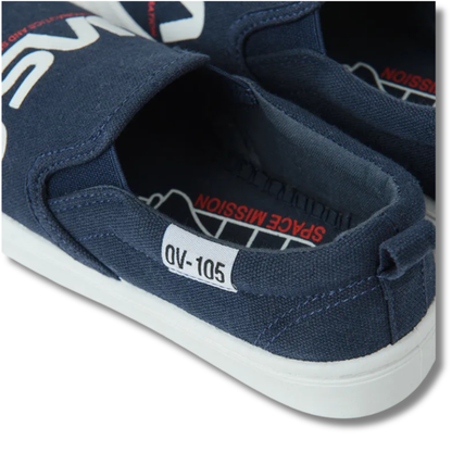 COOL CLUB – BASKETS SLIP-ON GARÇON, BLEU MARINE, NASA-ORIGINAL-