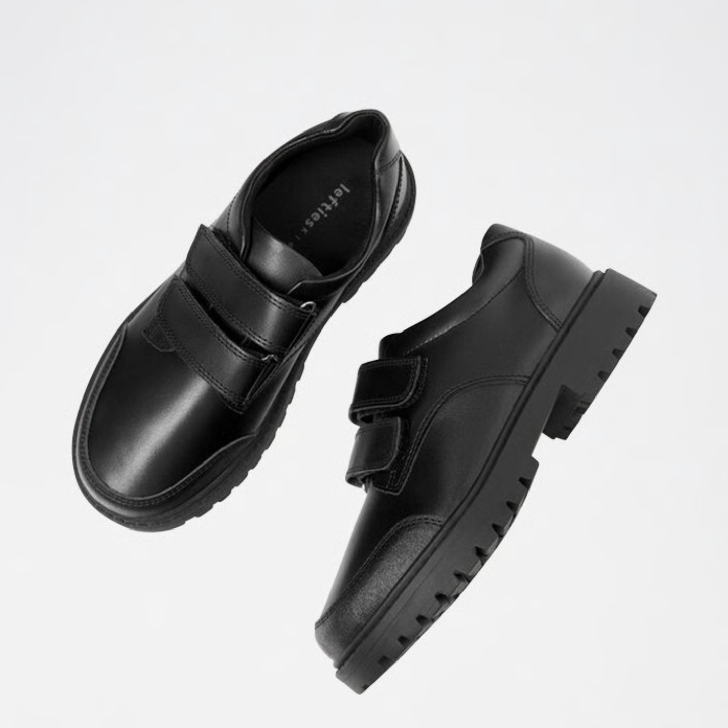 LEFTIES - Mocassins en cuir - Noir