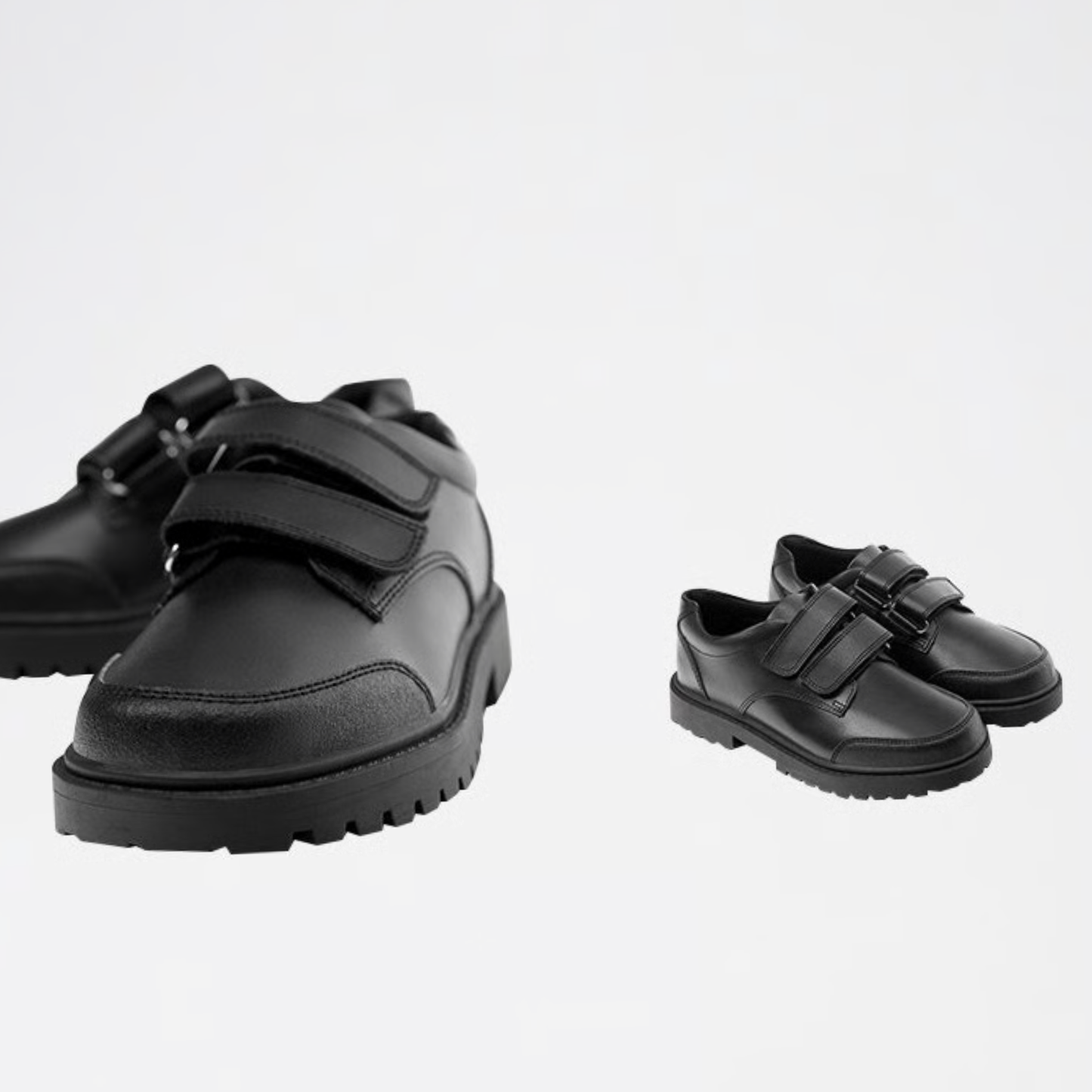 LEFTIES - Mocassins en cuir - Noir