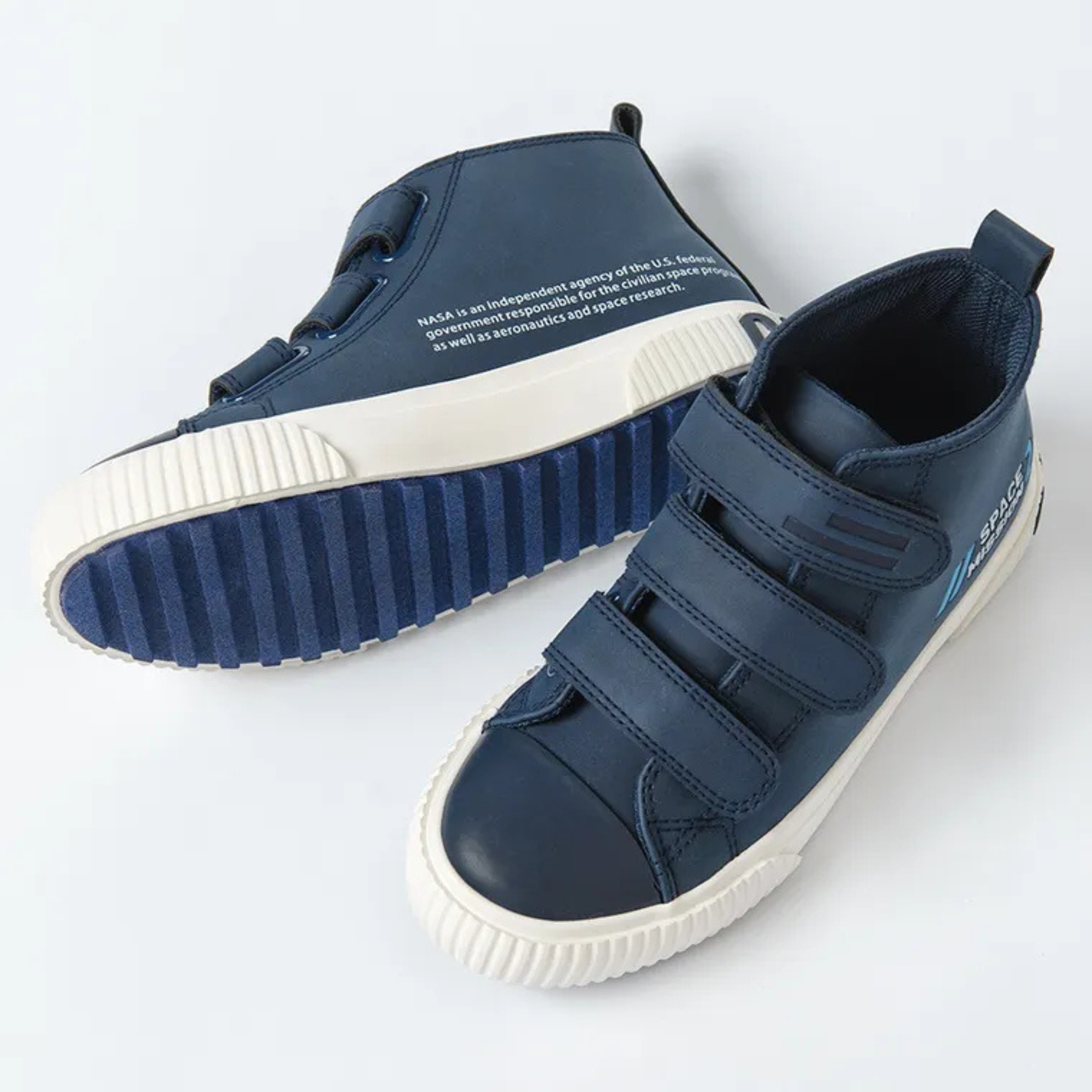 Baskets Montantes Nasa Bleu Marine - Cool Club
