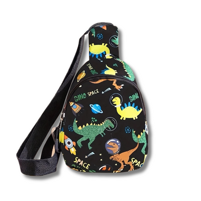 ENSEMBLE 2 PIÈCES DINOSAURES – CASQUETTE & SAC À BANDOULIÈRE