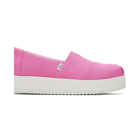 TOMS CHAUSSURES SLIP-ONS CASUAL ALP MIDFORM POUR FEMME, ROSE-ORIGINAL-