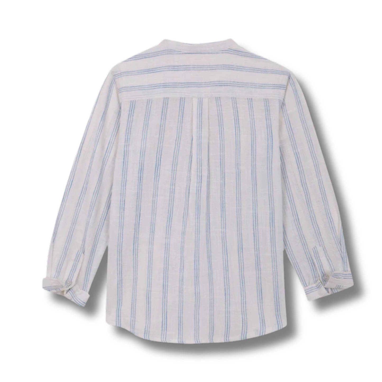 CHEMISE RAYÉE BLEU & BLAN-GOCCO